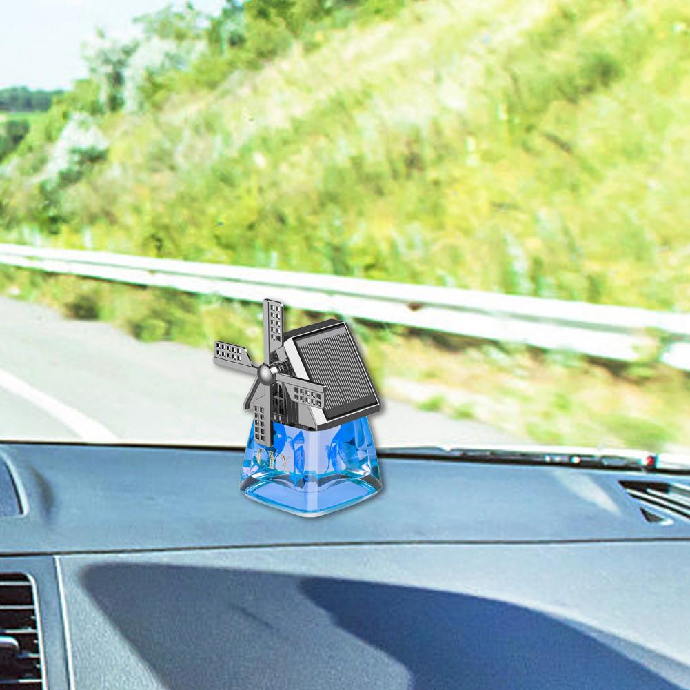 Solar Car Fragrance Diffuser — Continuous Freshness Without Battery