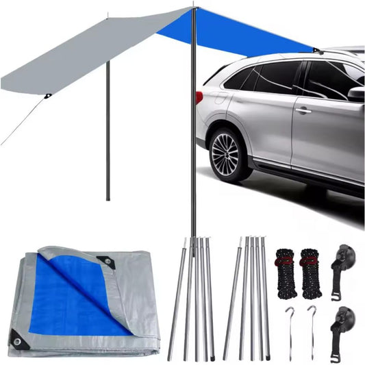 Auvent De Voiture Extensible — Installation Rapide Et Polyvalente