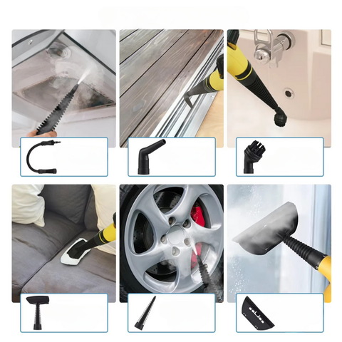 Korkeapaineinen höyrypuhdistin — Tehokas ja monipuolinen