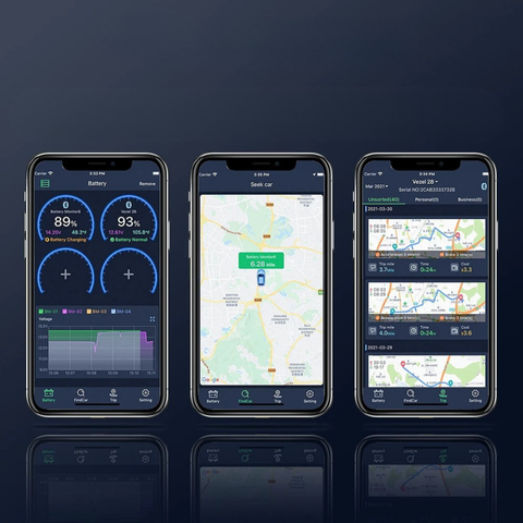 Probador de Batería de Coche Bluetooth – Monitoreo en Tiempo Real