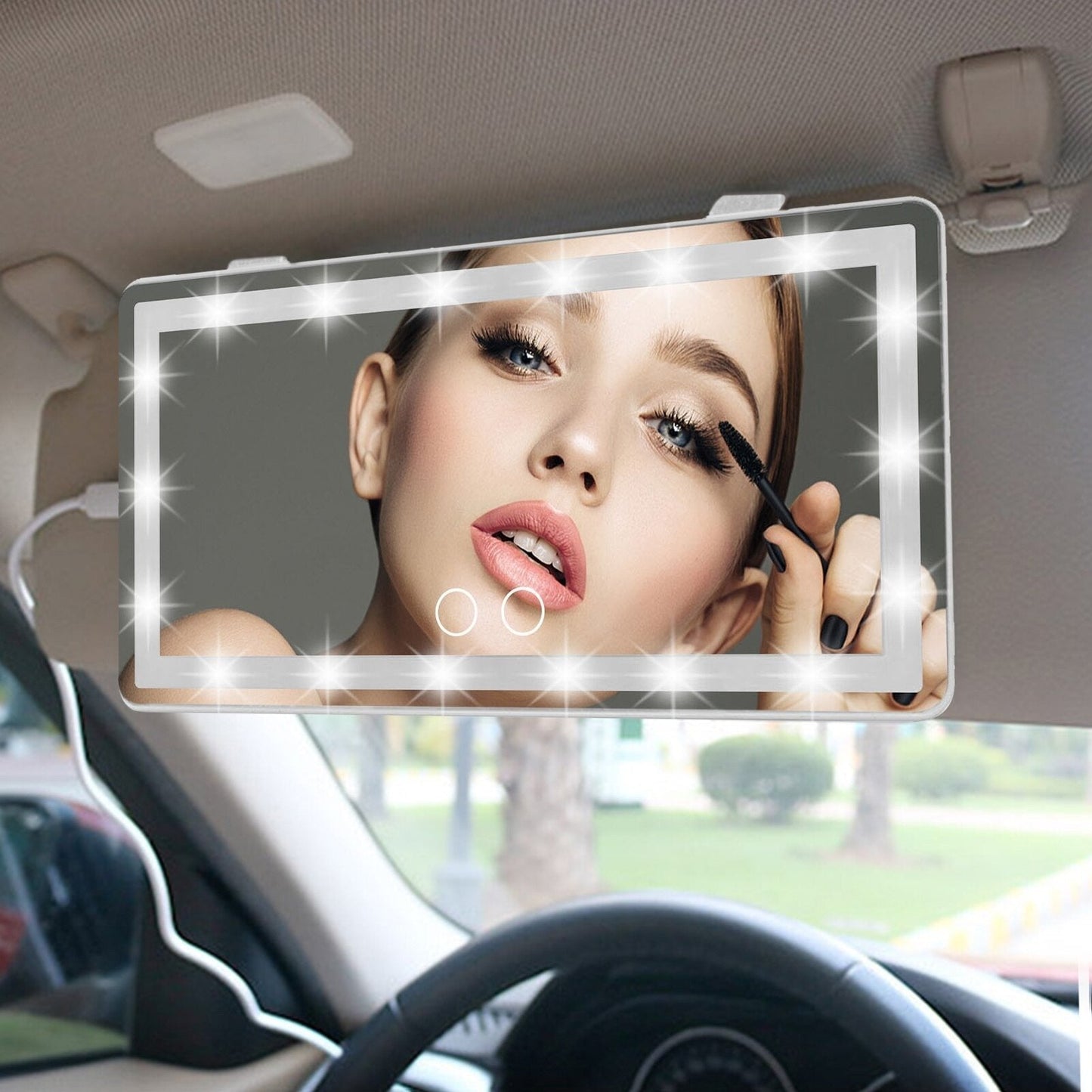 Spejl Til Makeup I Bil — Komfort Og Elegance På Rejse