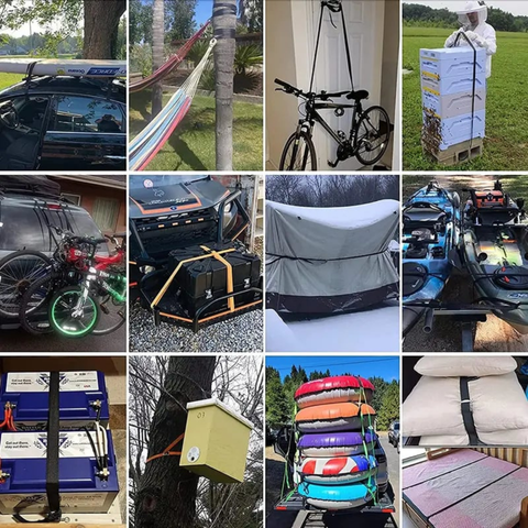 Kääntyvä hihna autoon — Yksinkertainen turvallisuus ja kiinnitys