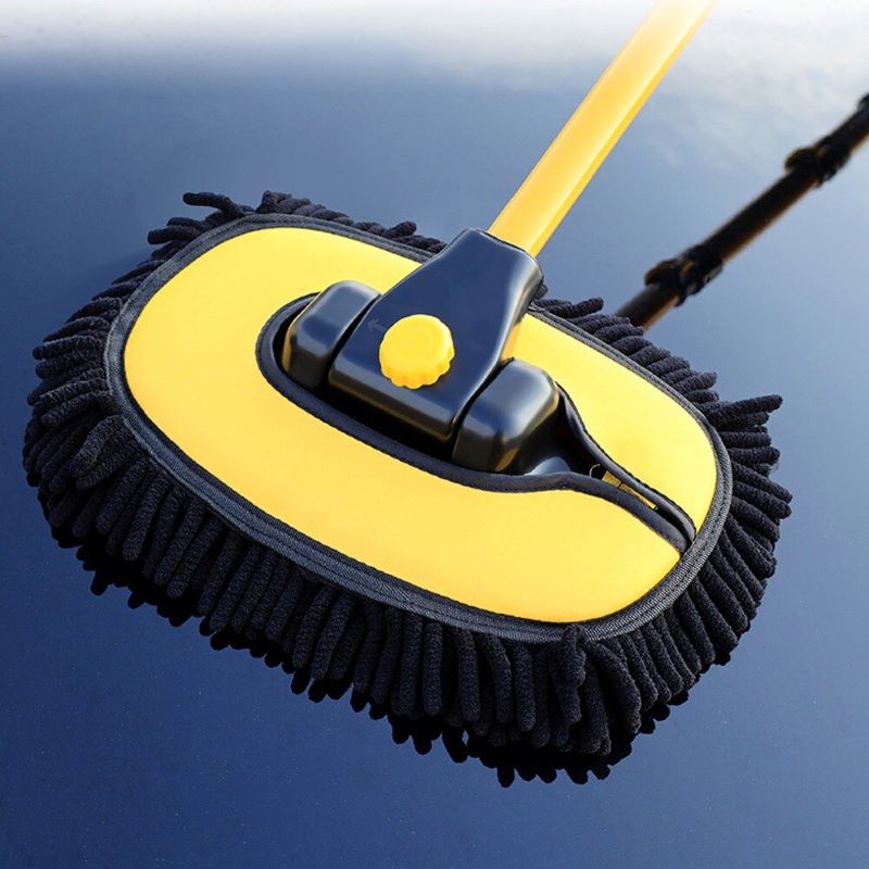 Telescopic Cleaning Broom – Swivel Head and Long Handle