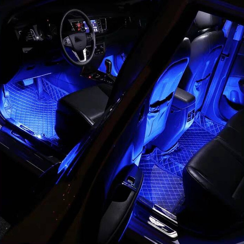 مصباح أجواء LED للسيارة – تصميم داخلي أنيق