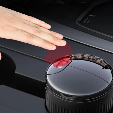 Automatisk askkopp — Praktisk och luktfri