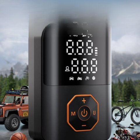 Mini Auto-Kompressor Wiederaufladbar – Leistung 18000mAh