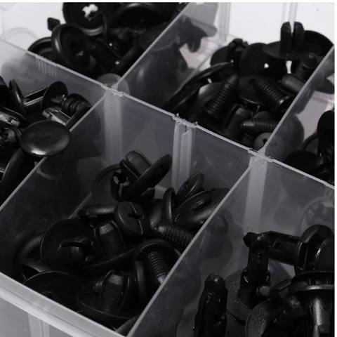 Compleet carrosserie clipset – Ideaal voor reparaties