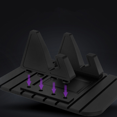 Support Antidérapant Pour Téléphone – Maintien Parfait Sur Tableau De Bord