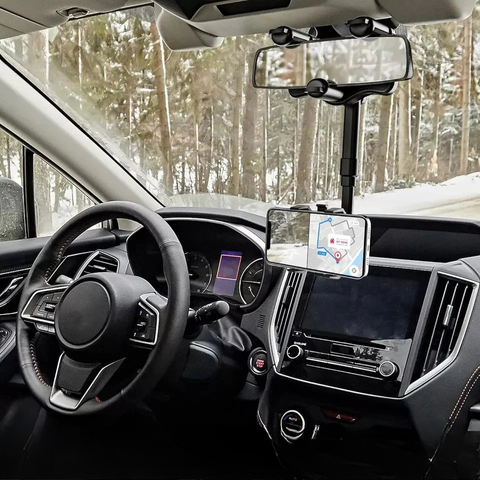 Support Telefono Auto – Fissaggio Su Specchietto