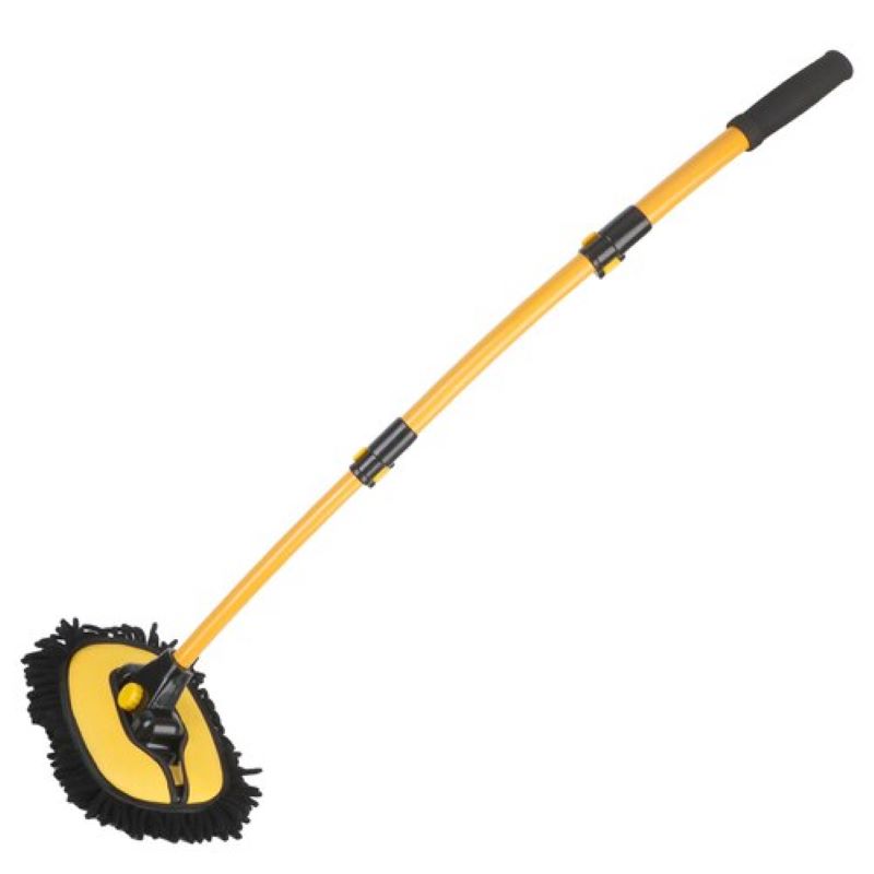 Telescopic Cleaning Broom – Swivel Head and Long Handle