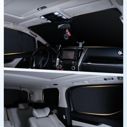 حماية شمسية مخصصة لتويوتا 4رانر 2010-2024 – حماية داخلية قصوى