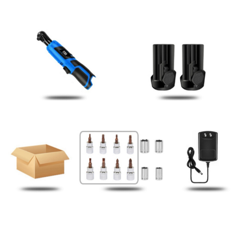 Chiave A Cliquet Senza Filo — Compatta e Performante