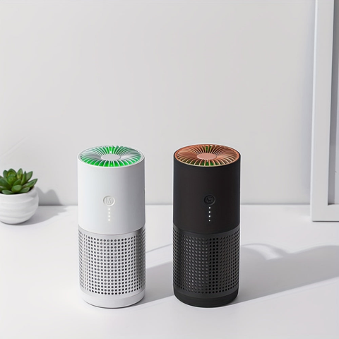 Luchtreiniger Auto — Draagbaar en USB-oplaadbaar