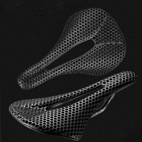 Ελαφριά Ποδηλατική Σέλα Με Εκτυπωμένη Δομή — Άνεση Και Απόδοση