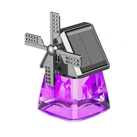 Solar Car Fragrance Diffuser — Continuous Freshness Without Battery