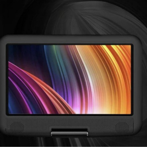 Tragbarer DVD-Player mit SD- und USB-Anschluss — Klarer und praktischer Bildschirm