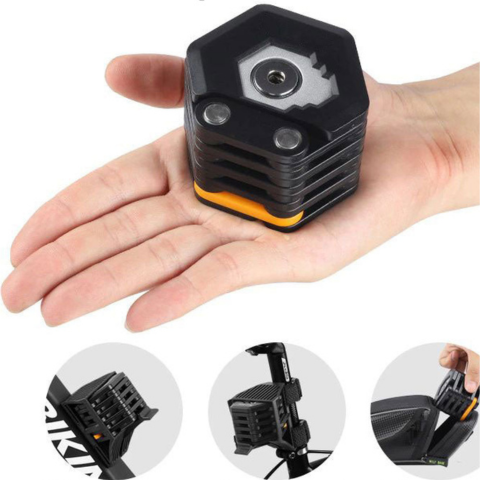 Składany Zamek Rowerowy — Kompaktowe i Solidne Bezpieczeństwo