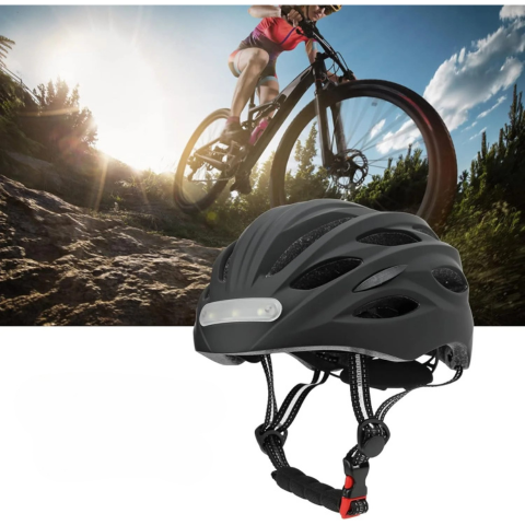 Kask rowerowy LED Bezpieczeństwo — Maksymalna widoczność i ochrona