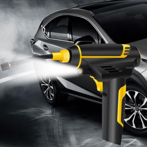 Portable Air Compressor 120W — Fast Inflation With Digital Display