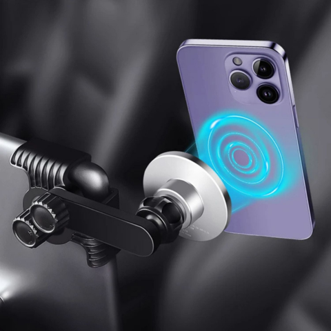 Suport Telefon Pentru Tesla — Fixare Magnetică Și Încărcare Fără Fir