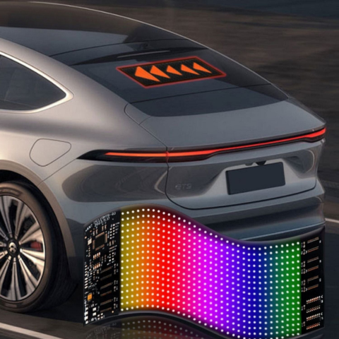 LED-display i bilen – Vis hvad du vil på vejen!