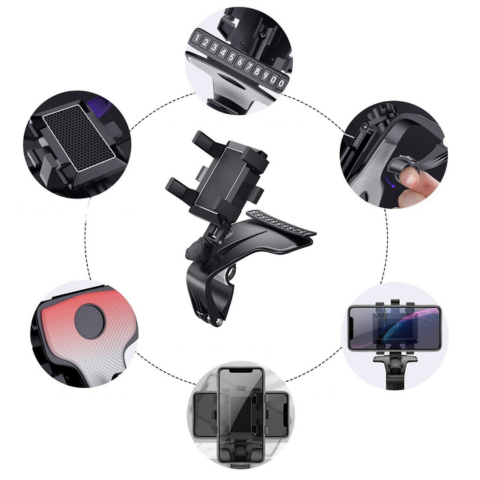 Tukipuhelin Auto — Liukuestoinen ja turvallinen