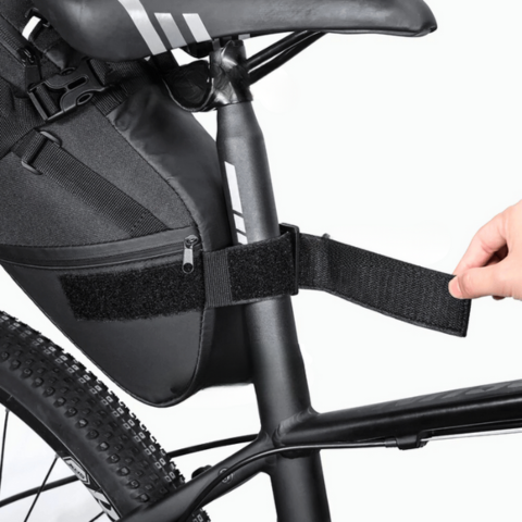 Geantă de bicicletă cu capacitate mare — impermeabilă și reflectorizantă