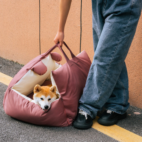 犬用旅行バッグ - 多用途で持ち運びが簡単