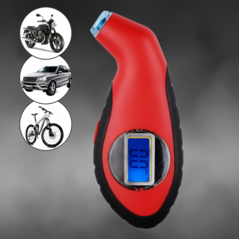 Pompe Électrique Portable — Compatible Vélo, Moto Et Voiture