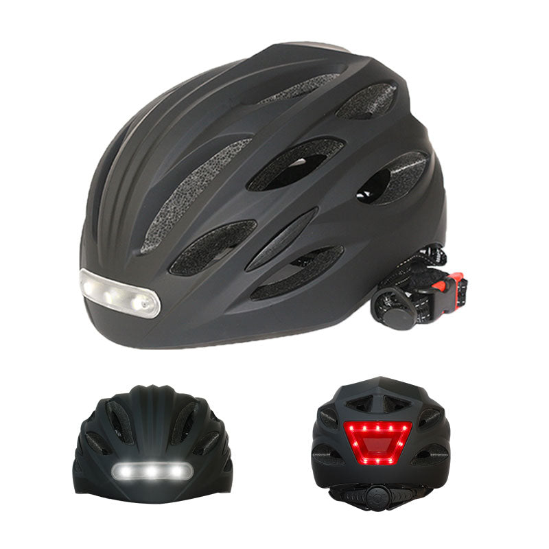 Kask rowerowy LED Bezpieczeństwo — Maksymalna widoczność i ochrona