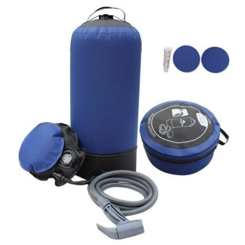 Douche Portable De Camping — Hygiène En Plein Air & Format Compact