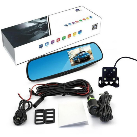 Autokamera s dvoma objektívmi - nepretržité monitorovanie a široký uhol záberu