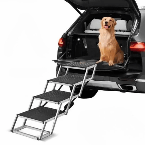 Rampa De Coche Para Perros – Plegable, Ligera Y Segura