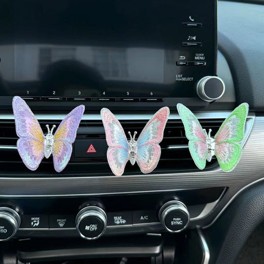 Clip de fragancia mariposa para coche – Elegancia y frescura a bordo