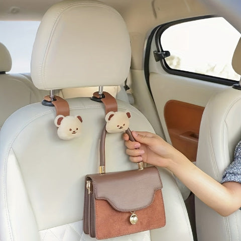 Teddy Bear Crochet for Car – Practical Storage