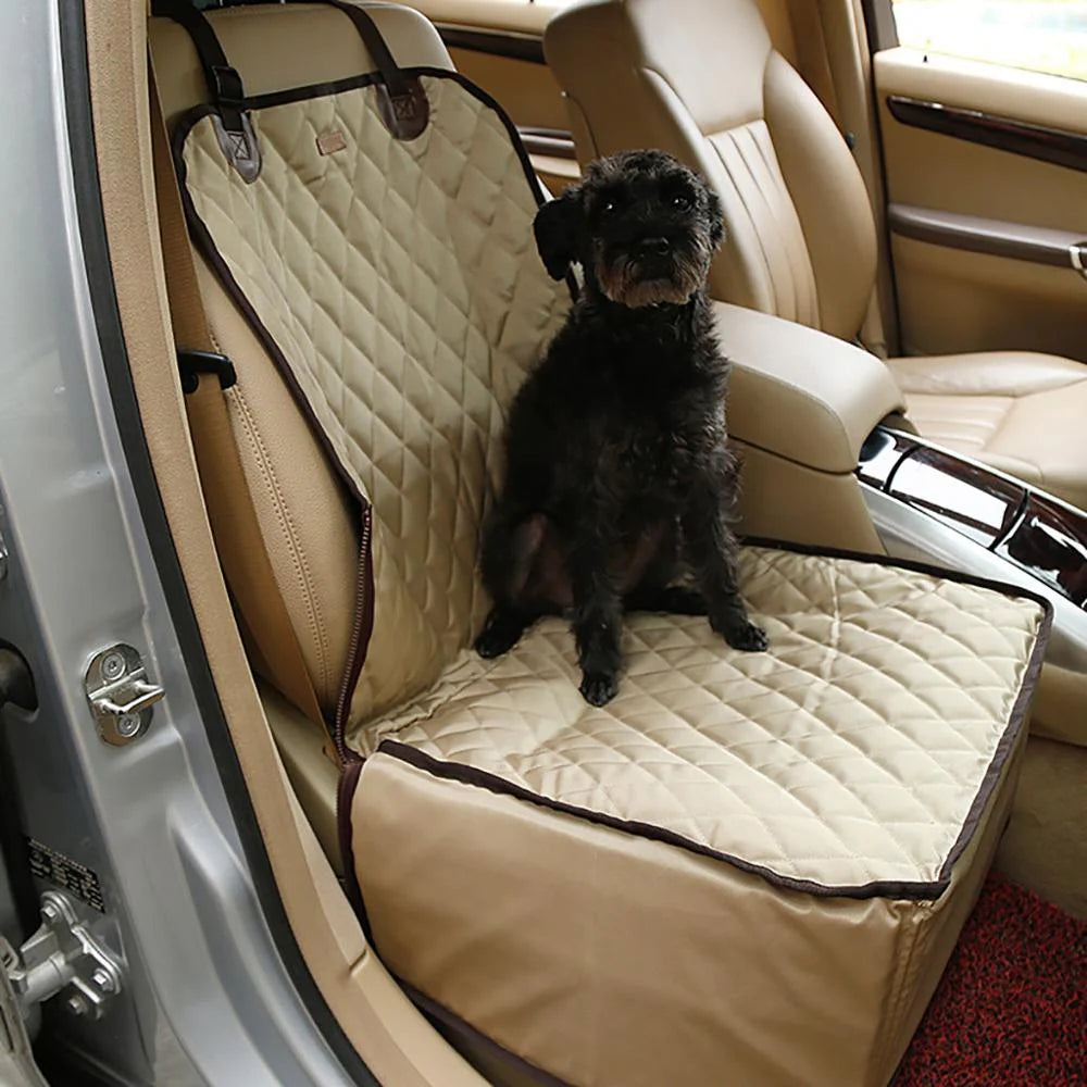 Elevated Car Seat for Dog — Comfort and Safety During Travel