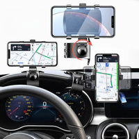 Soporte Teléfono Coche – Rotación a 1200° y Mantenimiento Seguro 