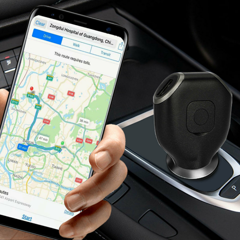 מכשיר GPS נייד לרכב — מעקב בזמן אמת 