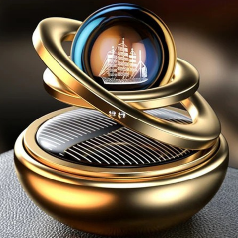 Diffuseur De Parfum Pour Voiture – Énergie Solaire Intelligente