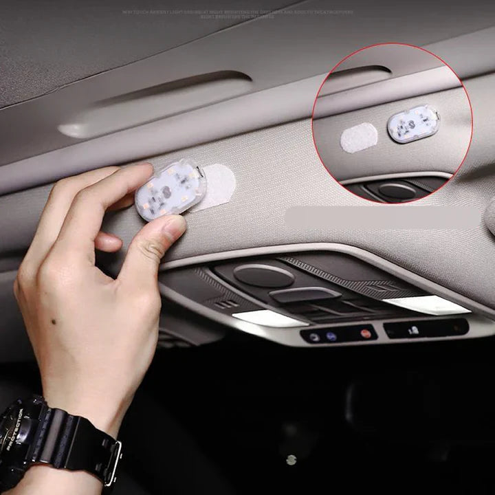 Iluminación LED Auto Sin Cable – Ambiente Luminoso y Fácil de Instalar 