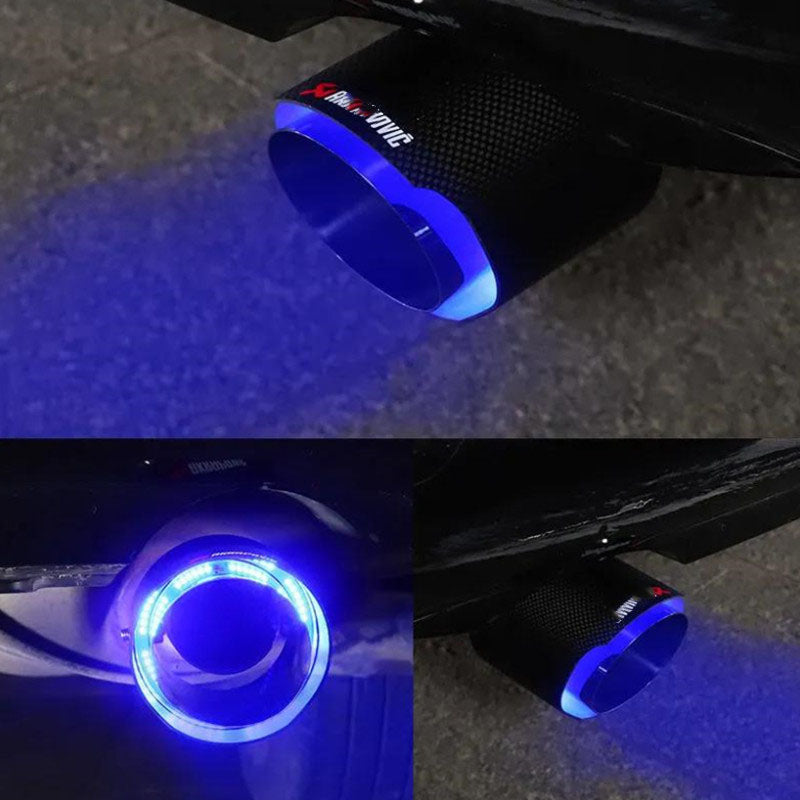 Embout D’Échappement Lumineux — Effet Visuel & Style Sportif