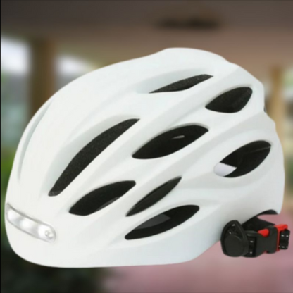 Casque De Vélo Avec Lumière Intégrée – Sécurité Et Visibilité Accrues