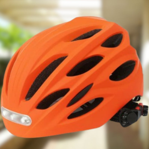 Casque De Vélo Avec Lumière Intégrée – Sécurité Et Visibilité Accrues