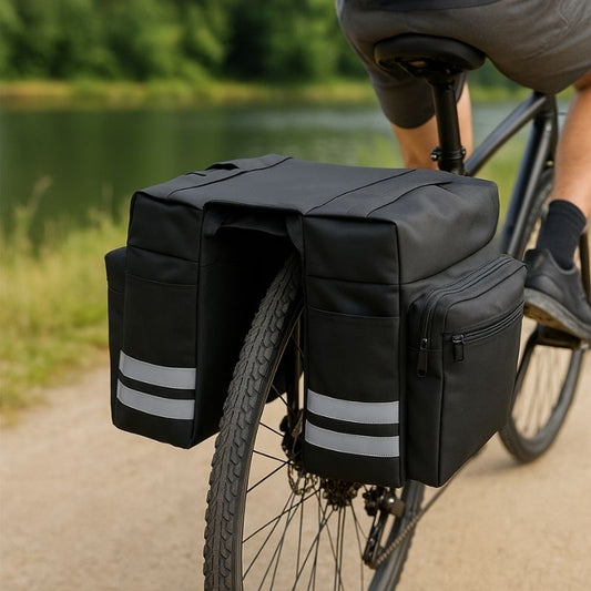 Rear Panniers For Bicycle — Travel Comfort & High Load Capacity 