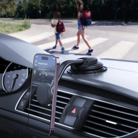 Universell magnetisk telefonholder – feste på dashbordet 