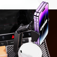 دعم الهاتف في السيارة - تثبيت في حامل الأكواب 