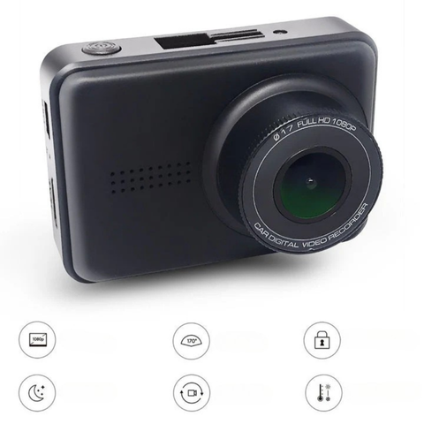 Beépített kamera 1080p – Széles látószög 165° és tiszta látás 