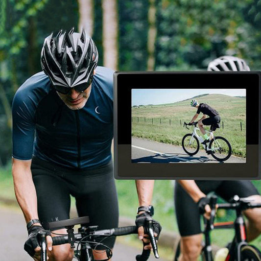 Espejo Digital Para Bicicleta — Seguridad Reforzada En Circulación 