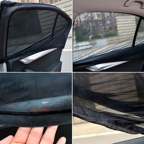 Set de 4 parasolare auto – Instalare rapidă și protecție solară 