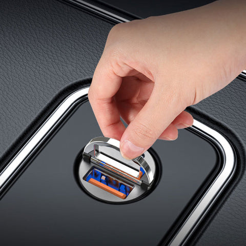 محول شاحن سيارة USB – مقبس ولاعة سجائر مدمج 